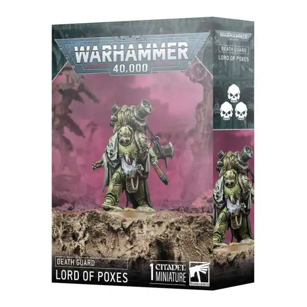 Warhammer 40,000 Death Guard Lord of Poxes Miniatures Set