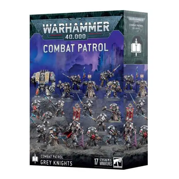 Warhammer 40,000 Combat Patrol: Grey Knights Miniatures Set [10th Edition]