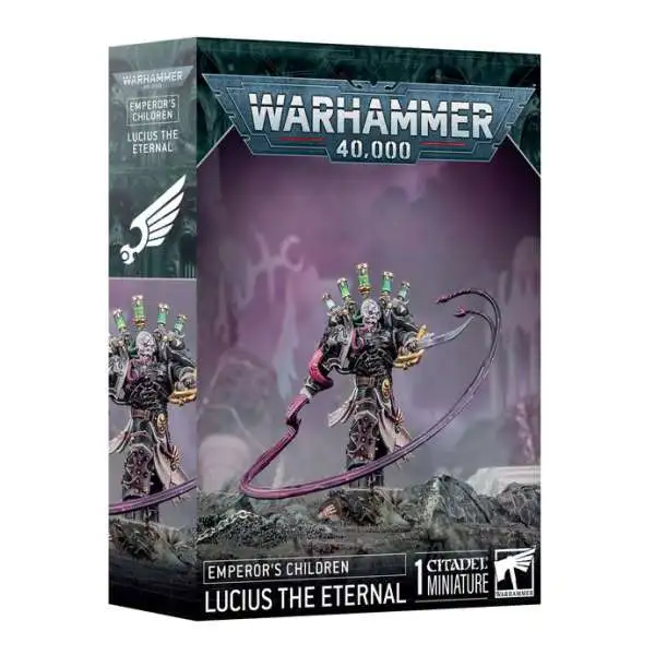 Warhammer 40,000 Emperor's Children Lucius the Eternal Miniature