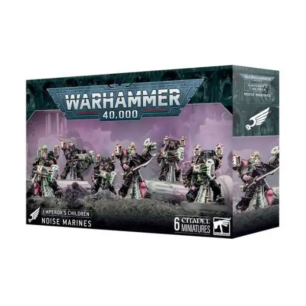 Warhammer 40,000 Emperor's Children Noise Marines Miniatures