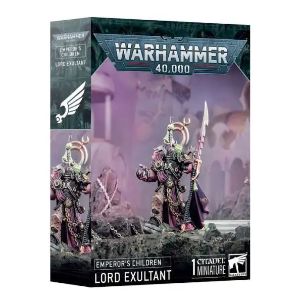 Warhammer 40,000 Emperor's Children Lord Exultant Miniature