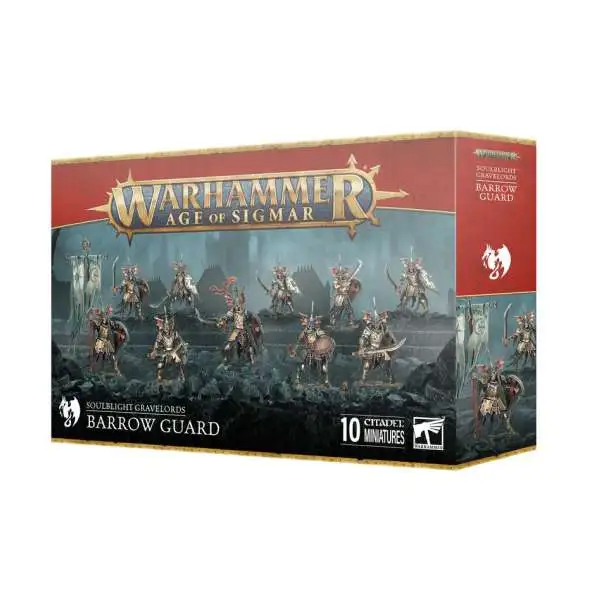 Warhammer Age of Sigmar Soulblight Gravelords Barrow Guard Miniatures