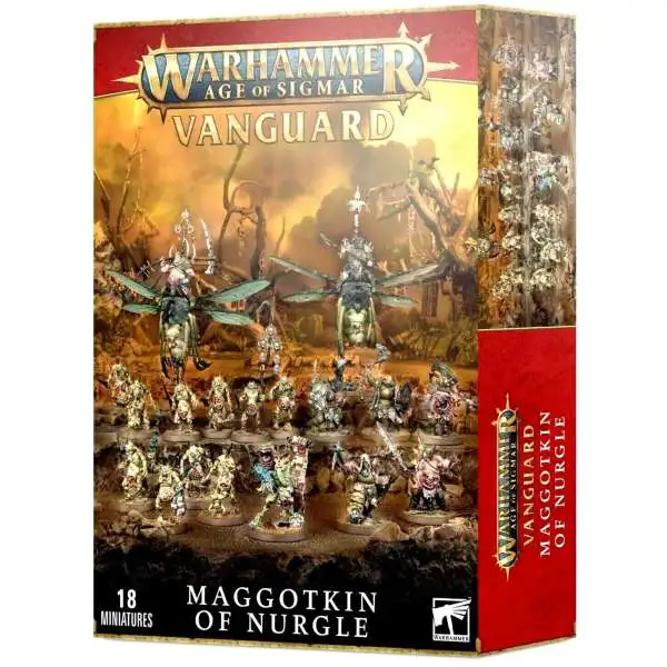 Age of Sigmar Vanguard Maggotkin of Nurgle Miniatures