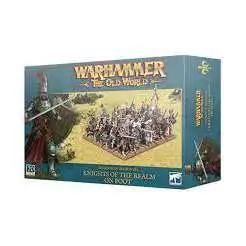 Warhammer The Old World Kingdom of Bretonnia Knights of the Realm on Foot Miniature