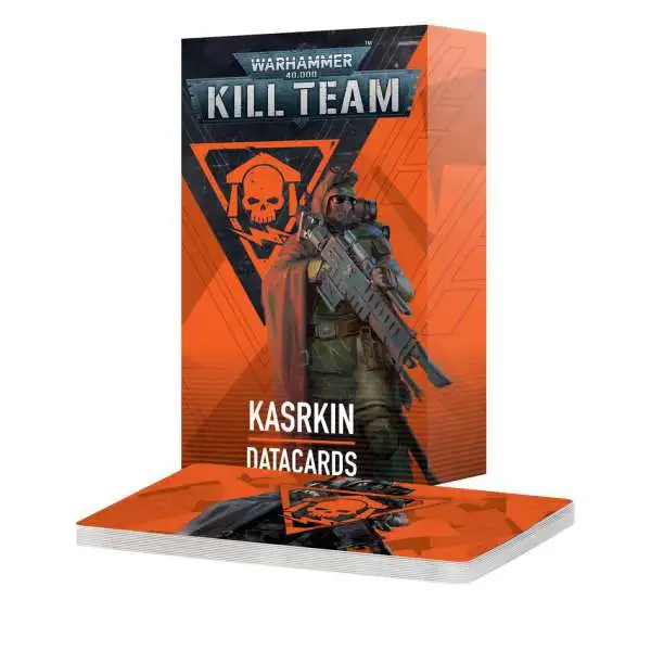 Warhammer 40,000 Kill Team Kasrkin Datacards
