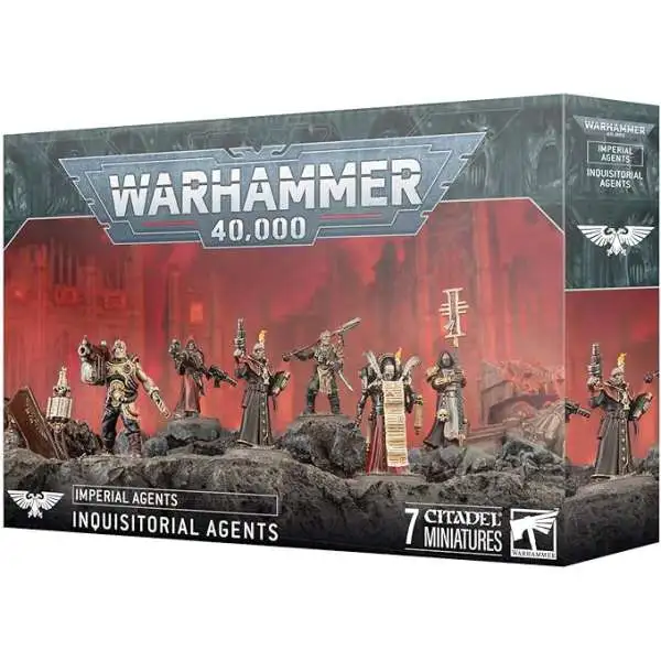 Warhammer 40,000 Imperial Agents Inquisitorial Agents Miniatures Set