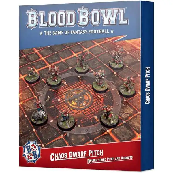 Blood Bowl Chaos Dwarf Pitch Game Accessory