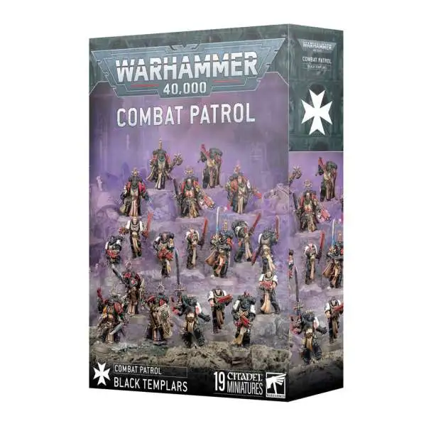 Warhammer 40,000 Black Templars Combat Patrol Miniatures [2025]
