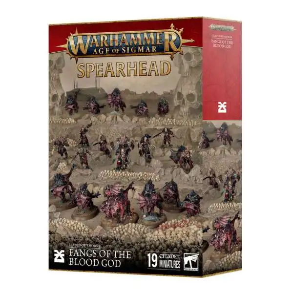 Age of Sigmar Blades of Khorne Fangs of the Blood God Miniature [Spearhead]
