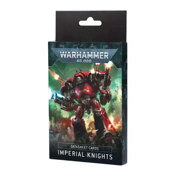 Warhammer 40,000 Imperial Knights Data Cards Miniatures Set