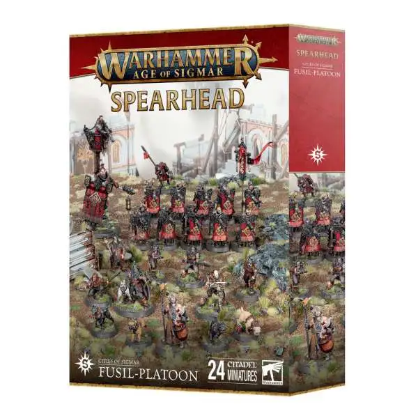 Age of Sigmar Fusil-Platoon Spearhead Miniatures [Cities of Sigmar]