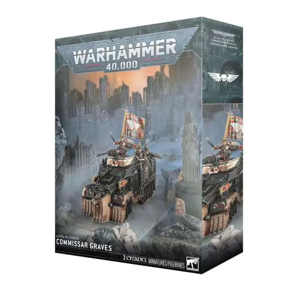 Warhammer 40,000 Astra Militarum Commissar Graves Miniature