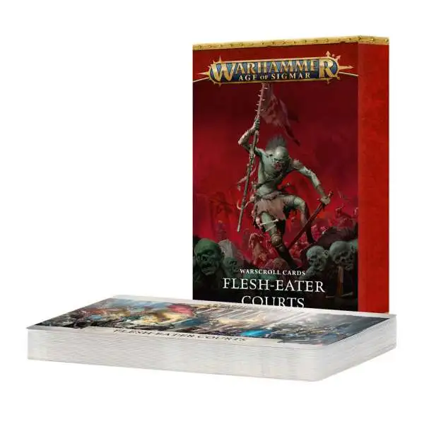 Warhammer Age of Sigmar Flesh-Eater Courts Warscroll Cards