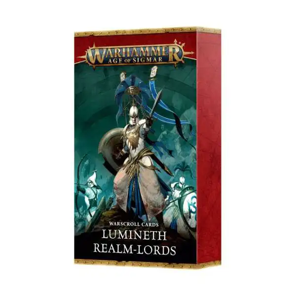 Warhammer Age of Sigmar Lumineth Realm-lords Warscroll Cards
