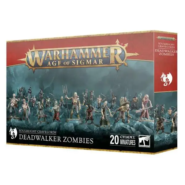 Warhammer Age of Sigmar Soulblight Gravelords Deadwalker Zombies miniatures