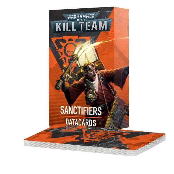 Warhammer 40,000 Kill Team Sanctifiers Game Accessory [Datacards]