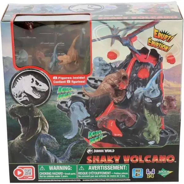 Jurassic World Shaky Volcano Game [Action-Packed Tabletop Dinosaur Game!]