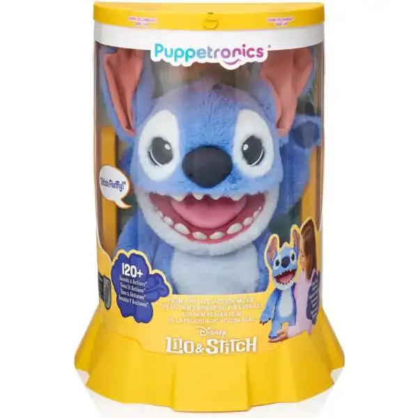Lilo & Stitch 2025 Movie Puppetronics Stitch 17.75-Inch Feature Plush