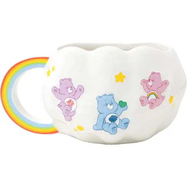 Care Bears Cloud Ceramic Mug [Cheer Bear, Grumpy Bear & Share Bear]