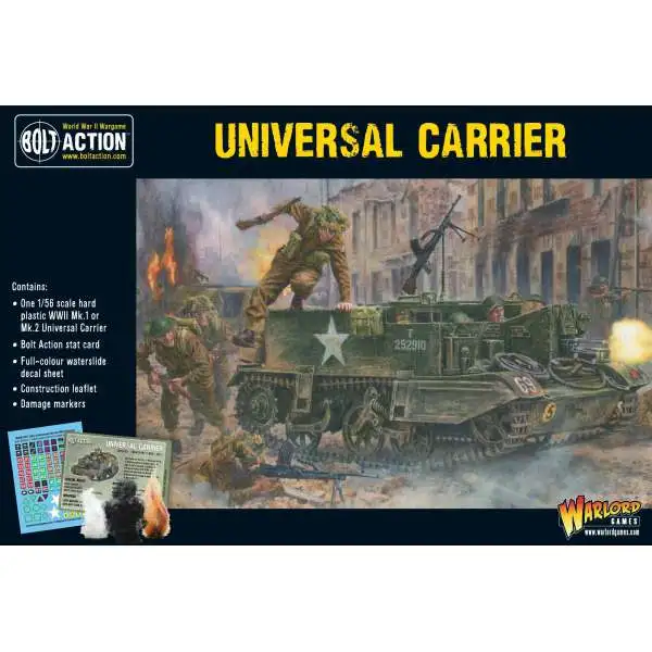 Bolt Action Universal Carrier Miniatures