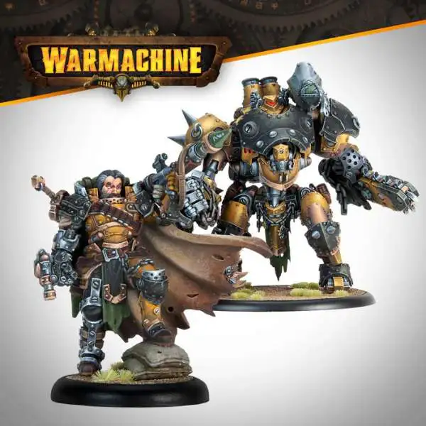 Warmachine Warjack/Warbeast Magnus the Unstoppable and Invictus Miniature