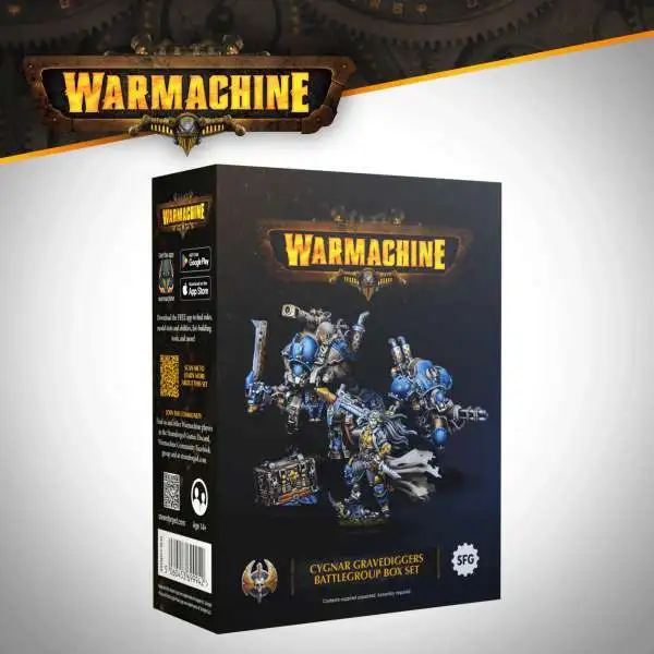 Warmachine Cygnar Gravediggers Miniature [Battlegroup Box]