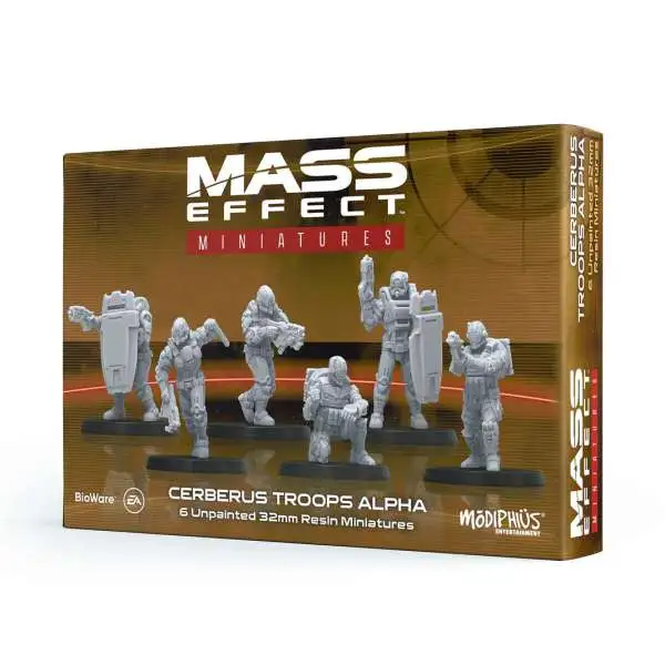 Modiphius Entertainment Mass Effect Board Game [Cerberus Troops Alpha (Resin)]