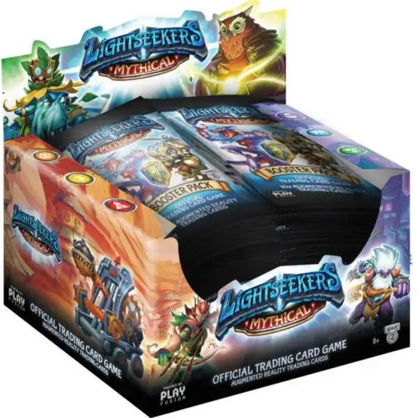 Lightseekers Trading Card Game Mythical Booster Box [24 Packs]