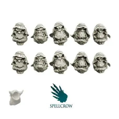 Umbra Turris Conversion Bits Orcs Desert Dogs Heads Miniatures