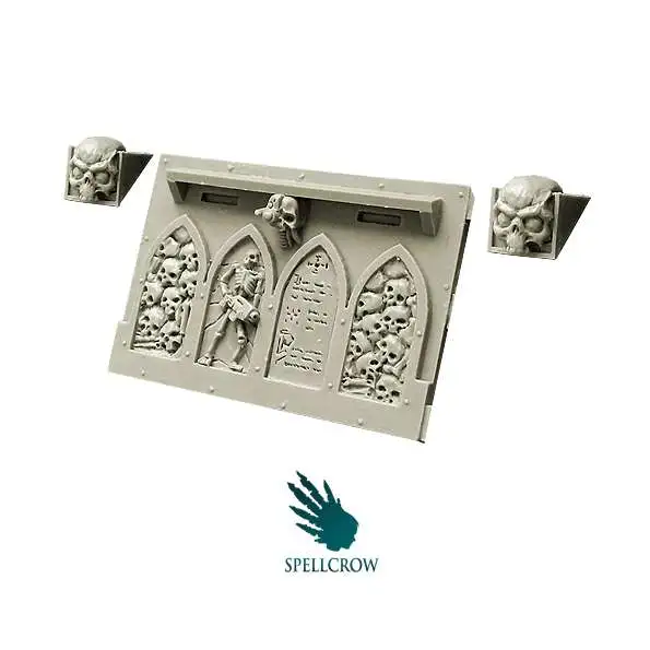 Umbra Turris Conversion Bits Space K. Front Plate for Light Vehicles Miniatures