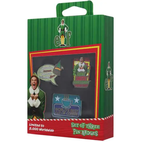 Elf Pin Badge Set