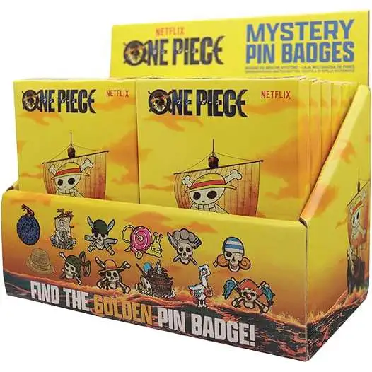 One Piece Netflix Pin Badges Mystery Box