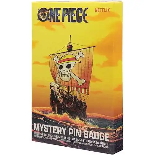 One Piece Netflix Pin Badges Mystery Pack
