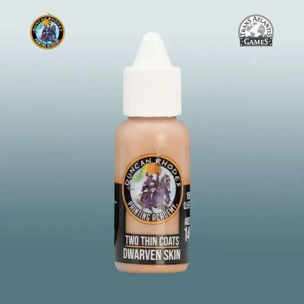 Duncan Rhodes Painting Academy Two Thin Coats Dwarven Skin 15ml Paint