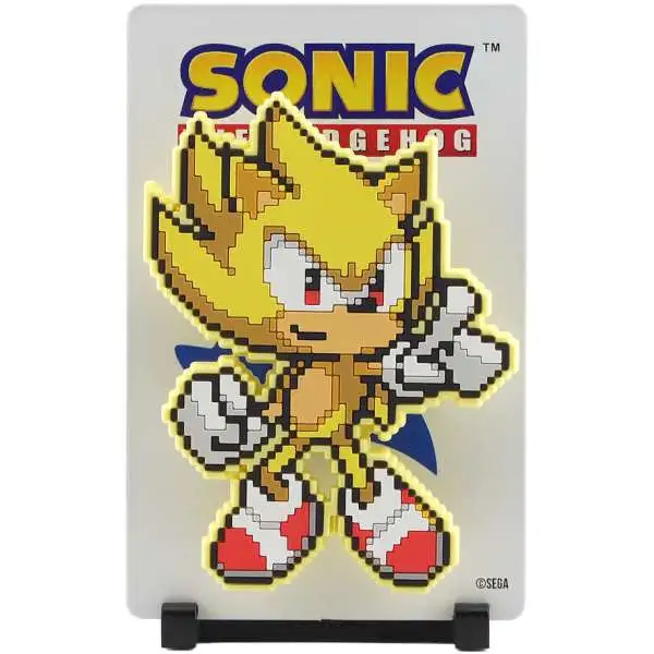 FiGGYZ Sonic the Hedgehog Super Sonic 4.5 Pop Magnet Collectible