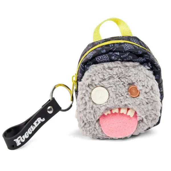 Fuggler Gray Mini Backpack [Notebook, Stickers, Keyring & Markers]