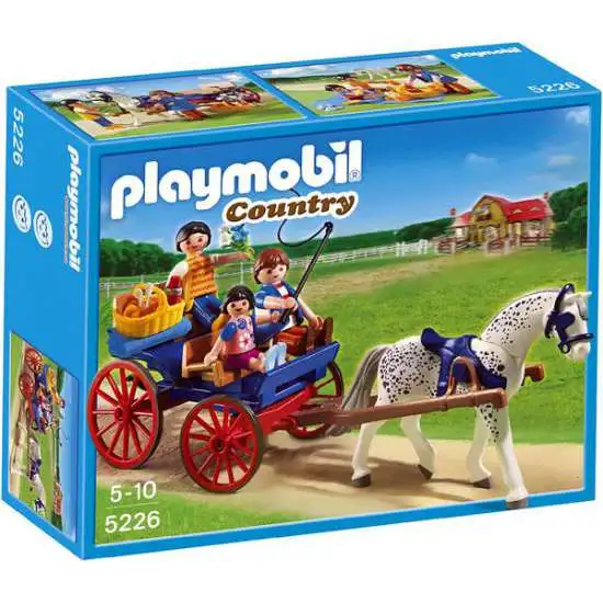 Playmobil Country Horse-Drawn Carriage Set #5226