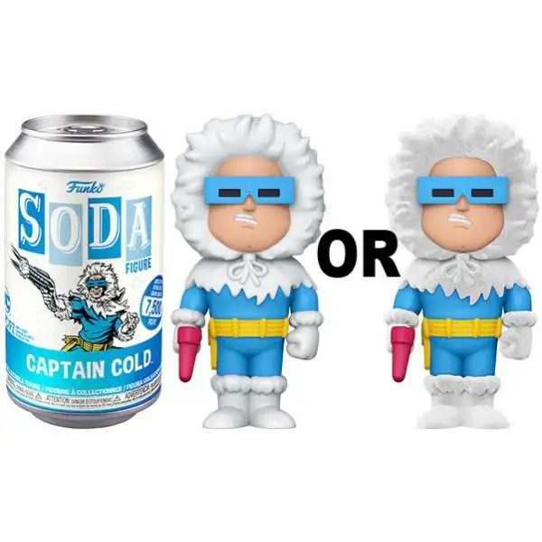 Funko DC Vinyl Soda Captain Cold Limited Edition of 7,500! Figure [1 RANDOM Figure, Look For The Chase!]