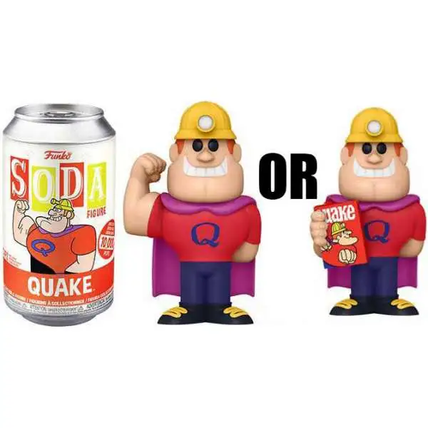 Funko Quaker Oats Vinyl Soda Quake Limited Edition of 10,000! Figure [1 RANDOM Figure, Look For The Chase!]