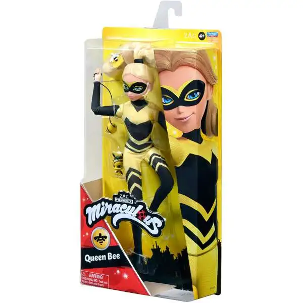 Miraculous Zag Heroez Queen Bee 11-Inch Fashion Doll