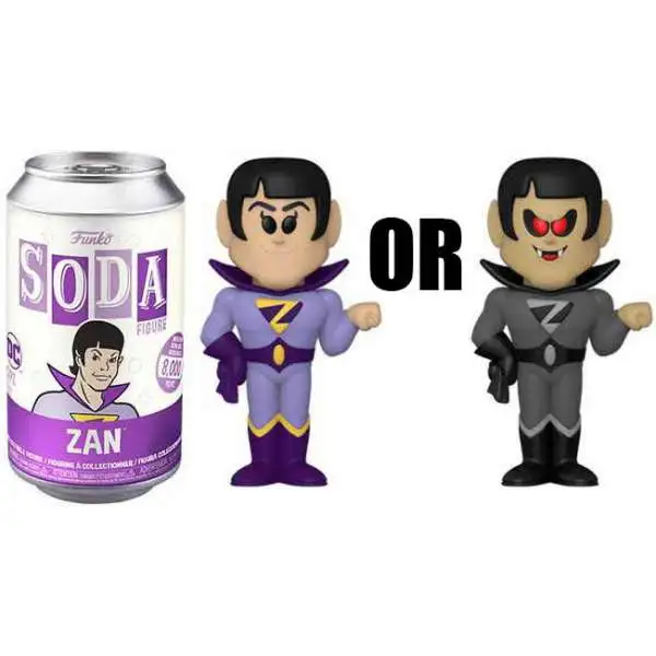 Funko DC Super Friends Vinyl Soda Zan Limited Edition of 8,000! Figure [1 RANDOM Figure, Look For The Chase!]