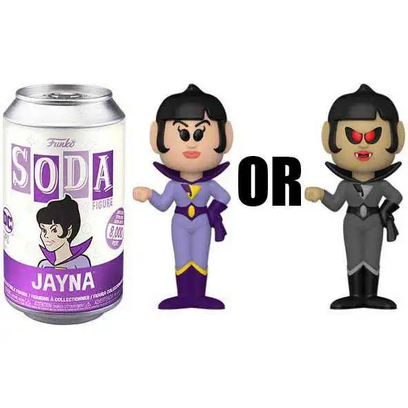 Funko DC Super Friends Vinyl Soda Jayna Limited Edition of 8,000! Figure [1 RANDOM Figure, Look For The Chase!]