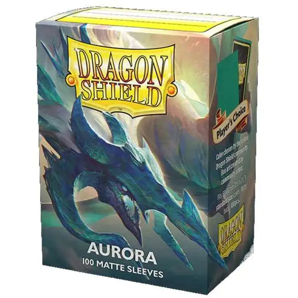 Dragon Shied Matte Aurora Card Sleeves [100 Count]