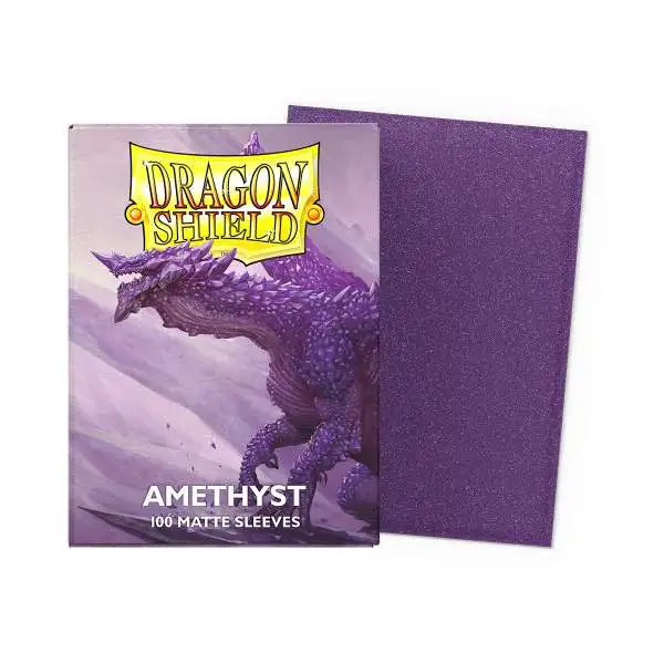 Dragon Shield Matte Amethyst Card Sleeves