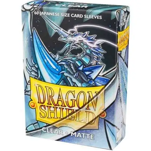 Dragon Shield Clear Matte Card Sleeves [Japanese Size]