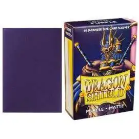 Dragon Shield Purple Matte Card Sleeves