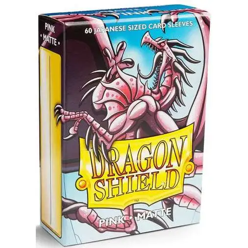 Dragon Shield Pink Matte Card Sleeves