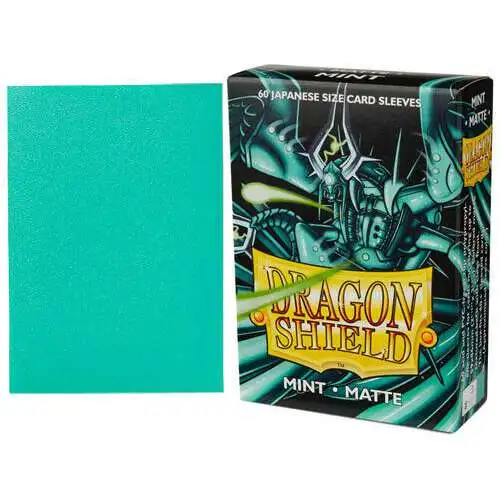 Dragon Shield Matte Mint Japanese Sleeves [60 Cards]