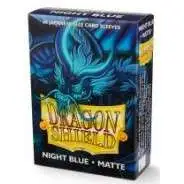 Dragon Shield Japanese Size Night Blue Matte Card Sleeves