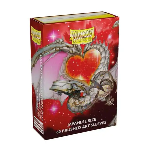Dragon Shield Valentine Card Sleeves [Japanese]